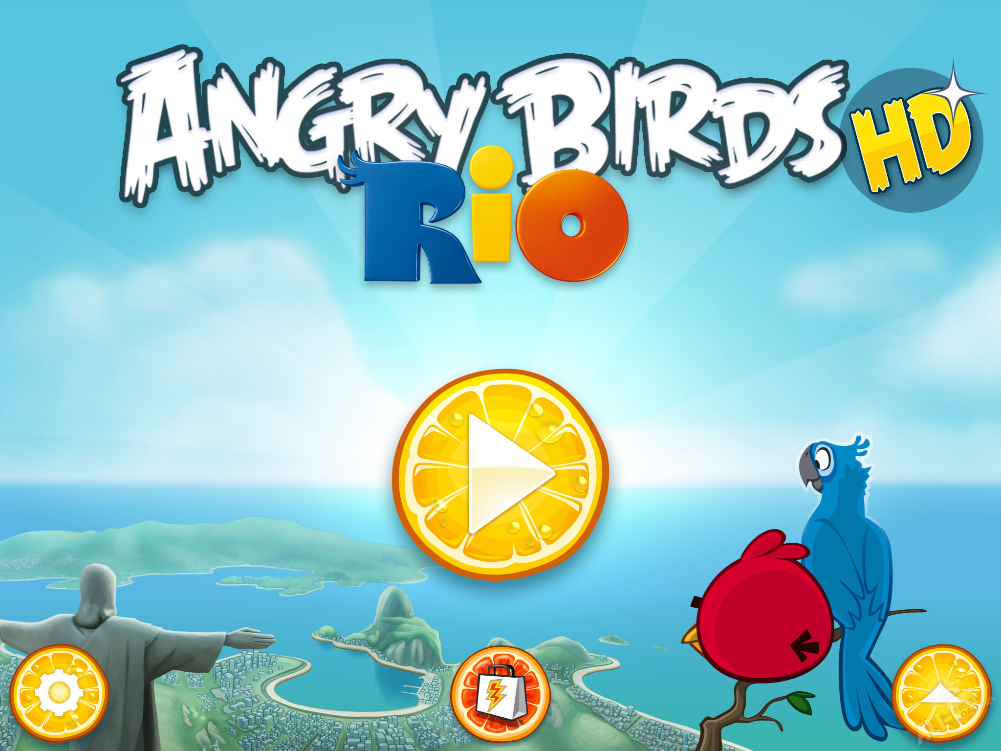 Angry Birds Rio скачать на Андроид бесплатно