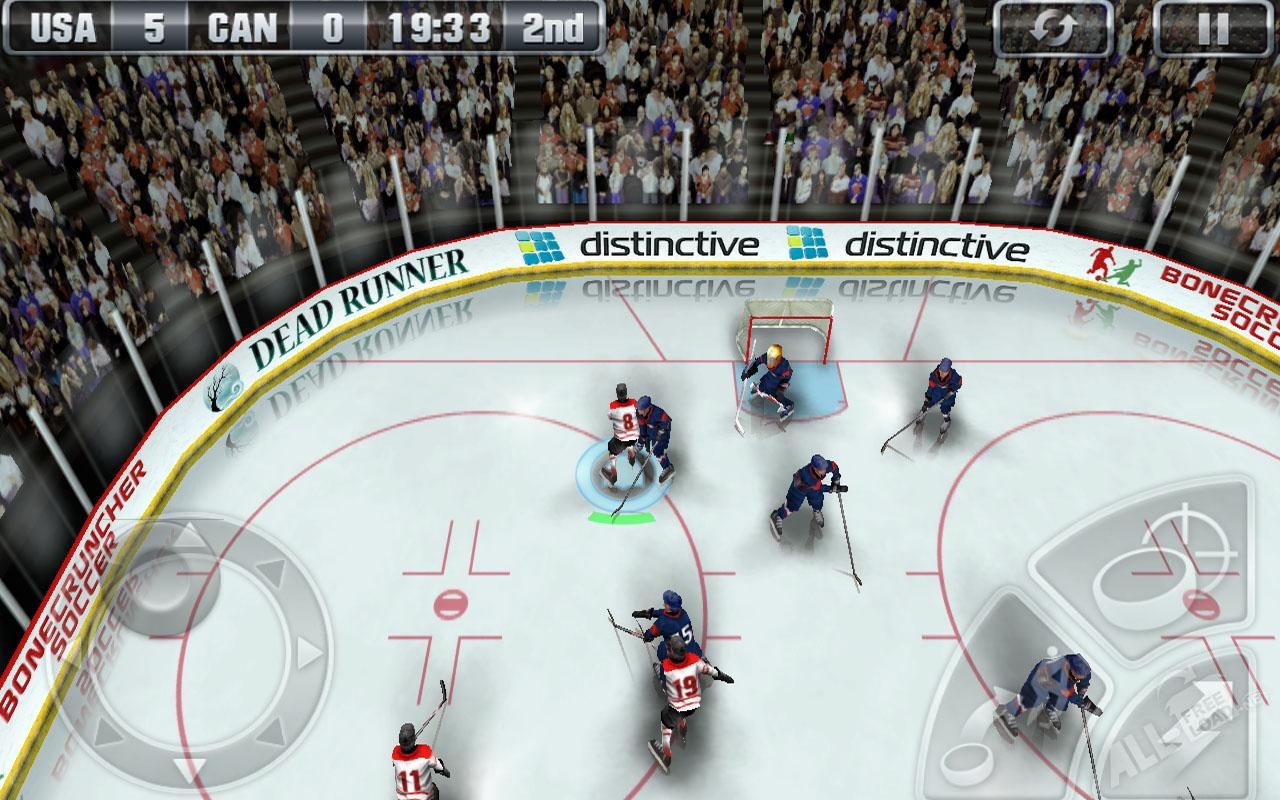 Ice Hockey 3D - скачать игру Хоккей на андроид бесплатно