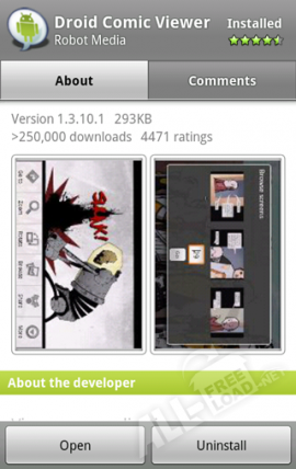 Droid Comic Viewer 