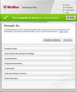 McAfee AntiVirus Plus