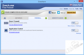 ZoneAlarm Free Firewall