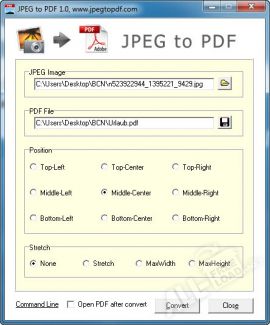 JPEG to PDF