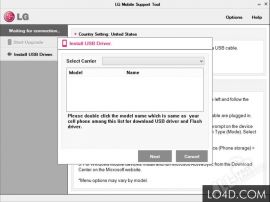 LG Mobile Support Tool