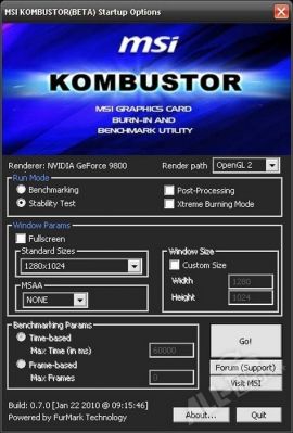 MSI Kombustor 