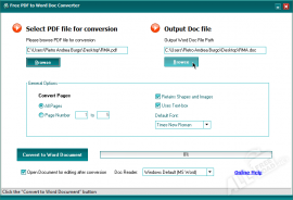 Free PDF to Word Converter